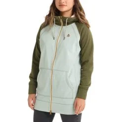 Burton Crown Long Full Zip Hoody Womens