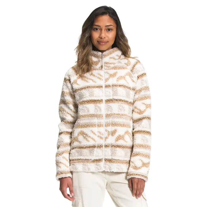The North Face Printed Ridge Fleece Full Zip Womens 3 The North Face Printed Ridge Fleece Full Zip Womens - Image 3